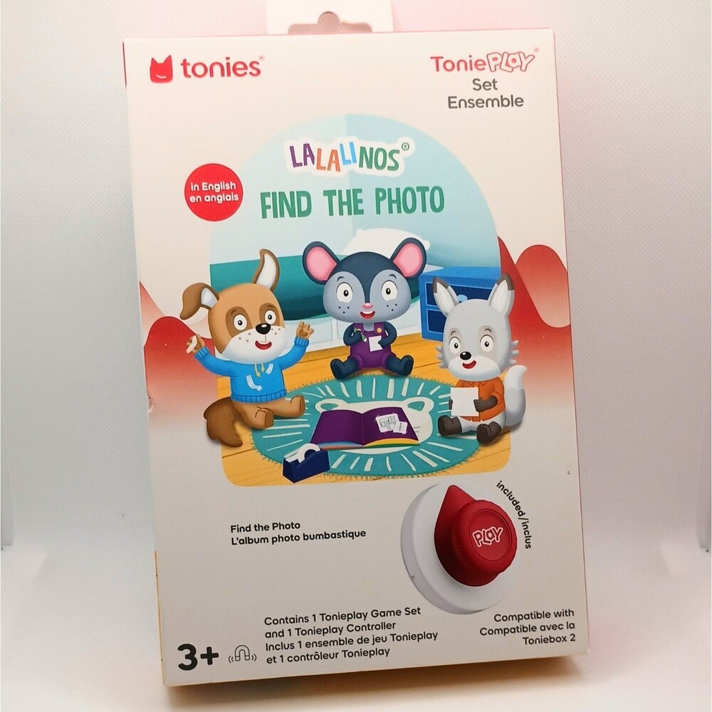 tonies Tonieplay Set Lalalinos: Find the Photo Game NEW SEALED